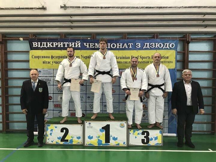 Лука Нетяга виборов золоту медаль на відкритому чемпіонаті України з дзюдо серед спортсменів з вадами слуху