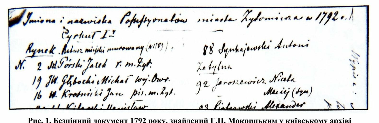 Безцінний документ віком у 230 років