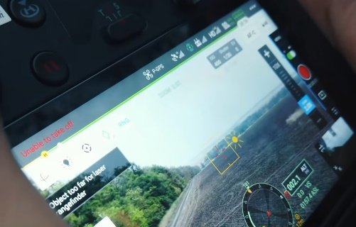 Хлопці із 73 морського Центру спецоперацій показали роботу дрона DJI Matrice 300 RTK