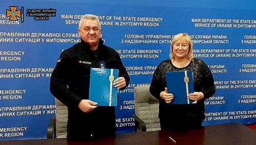 У школах Житомирщини будуть створені дружини юних рятувальників-пожежних