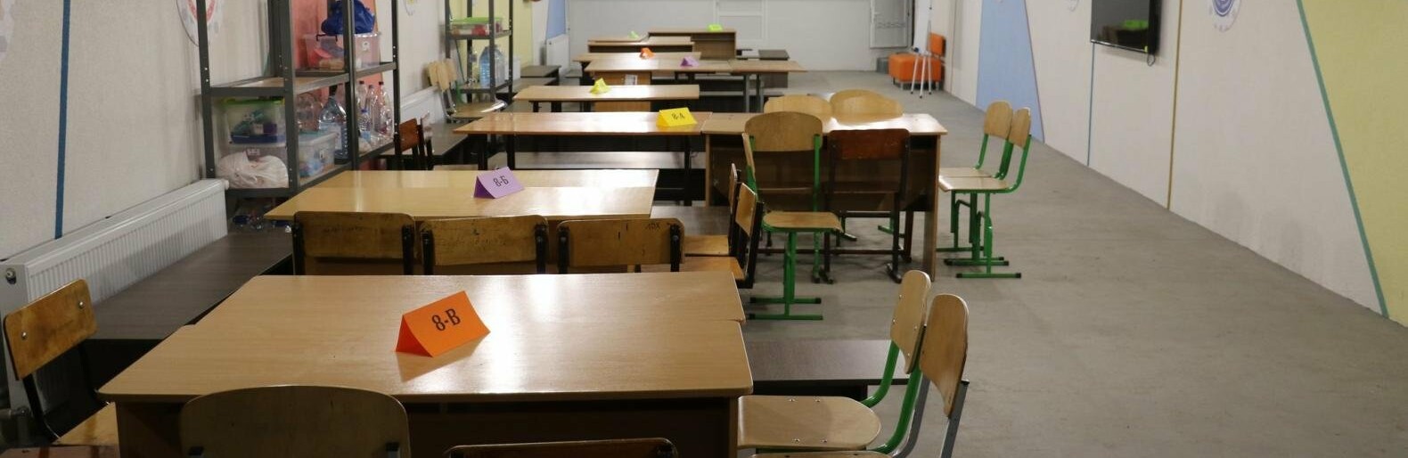 Для школярів та дошкільнят у Житомирі зробили ще одне укриття, — ФОТО