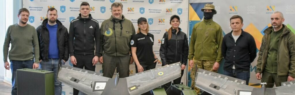 Волонтери Житомирщини продовжують забезпечувати Сили оборони України сучасними безпілотниками