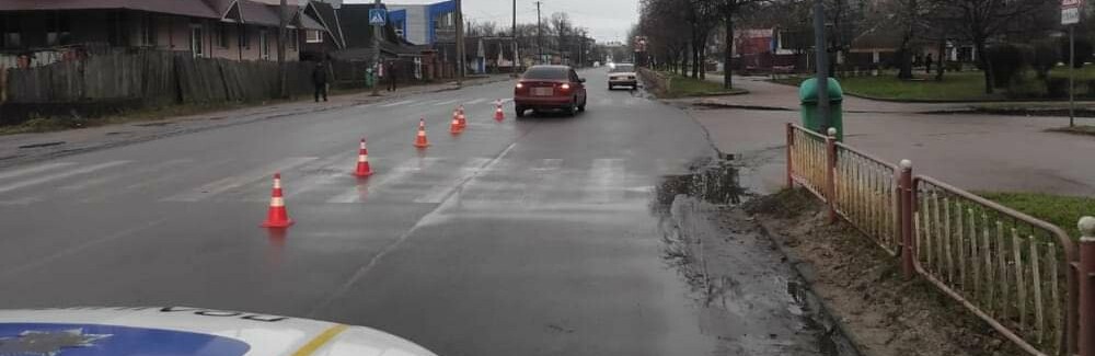 На Житомирщині слідчі поліції завершили розслідування ДТП з травмуванням пішохода