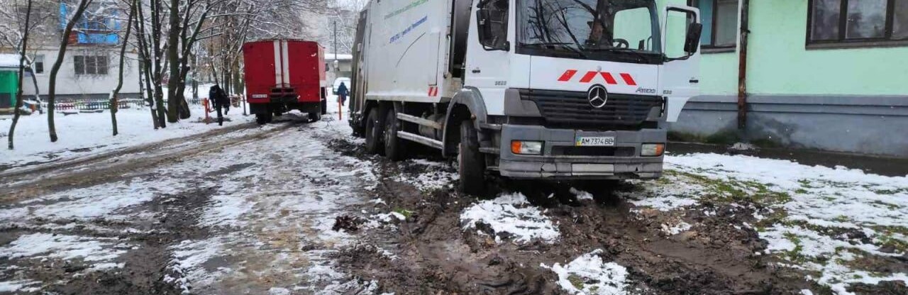 Рятувальники Житомирщини вилучали вантажівку та легковик зі снігового замету, знищили кубло шершнів