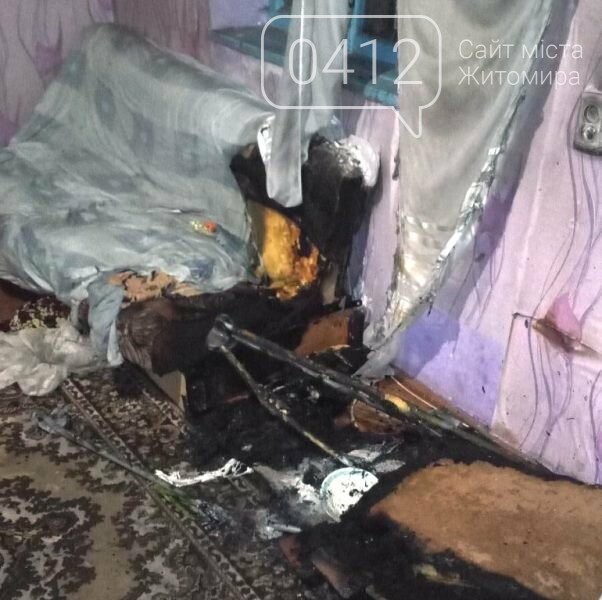 У Новоград-Волинському районі під час пожежі дитина отримал..., фото-1 У Новоград-Волинському районі під час пожежі дитина отримала опіки, фото-1
