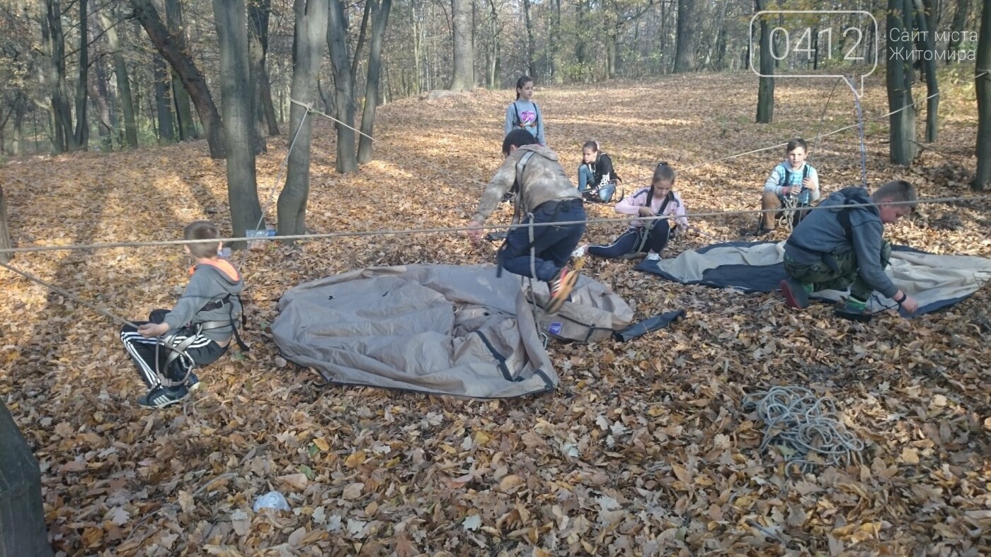 Як в одному з райцентрів Житомирщини пішохідному туризму навчають. ФОТО. ВІДЕО, фото-8