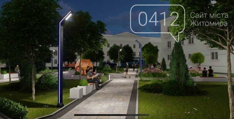 У Житомирі майже завершена частина проекту «Сквер на розі Театральної та Великої Бердичівської», фото-3