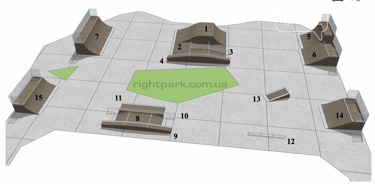Вже невдовзі для житомирського скейтпарку встановлять спеціальне обладнання, фото-1