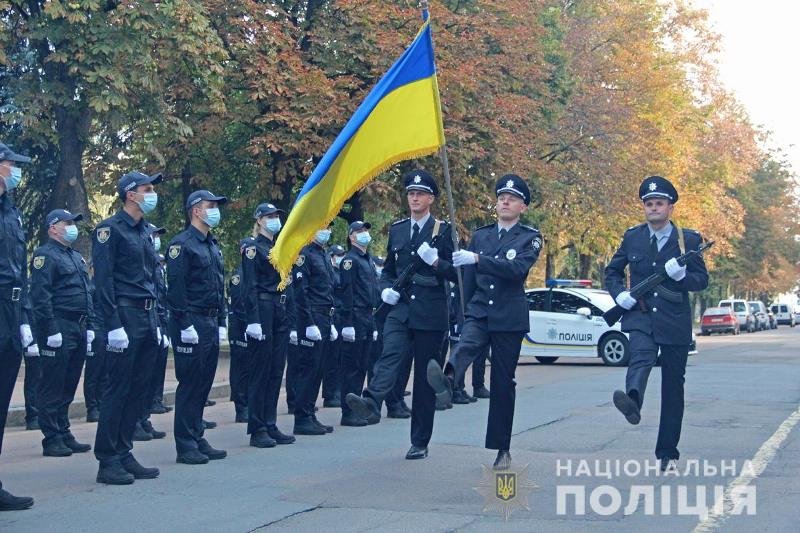 У Житомирі сьогодні склали присягу майже 40 поліцейських. ФОТО, фото-1 У Житомирі сьогодні склали присягу майже 40 поліцейських. ФОТО, фото-1