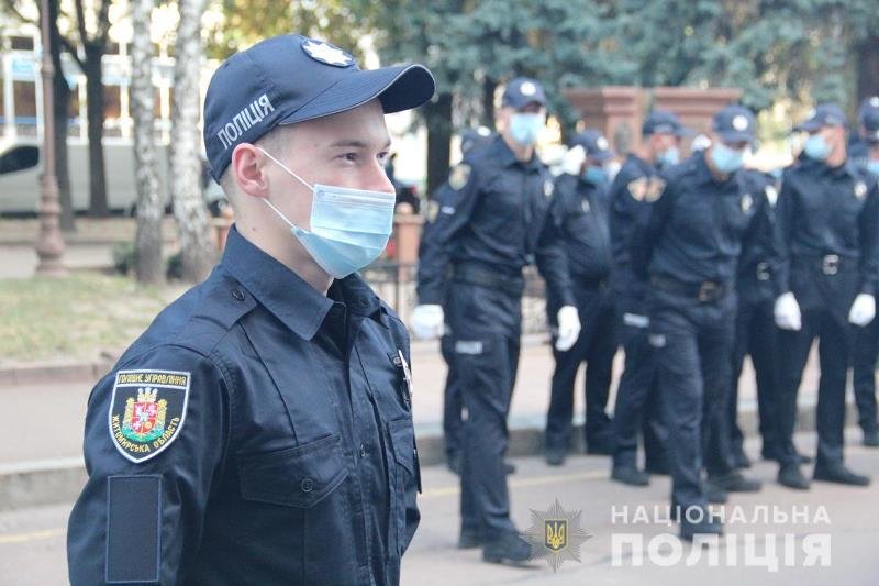 У Житомирі сьогодні склали присягу майже 40 поліцейських. ФОТО, фото-3 У Житомирі сьогодні склали присягу майже 40 поліцейських. ФОТО, фото-3