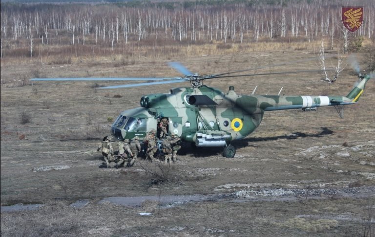 У десантників 95-ої бригади триває активна фаза тактичних навчань з бойовою стрільбою та залученням армійської авіації, фото-8