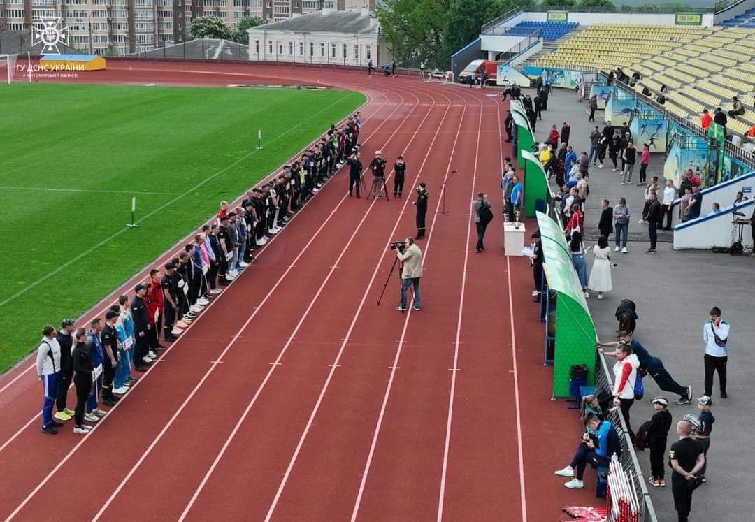 У Житомирі відбувся Чемпіонат ДСНС України з легкої атлетики