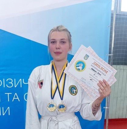 Лілія Павлюк виборола дві золоті медалі на Чемпіонаті України з рукопашного бою