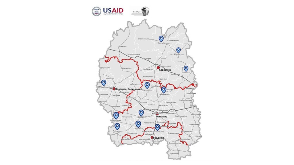 Громади Житомирської області працюють над стратегіями розвитку в межах проєкту USAID «ГОВЕРЛА»