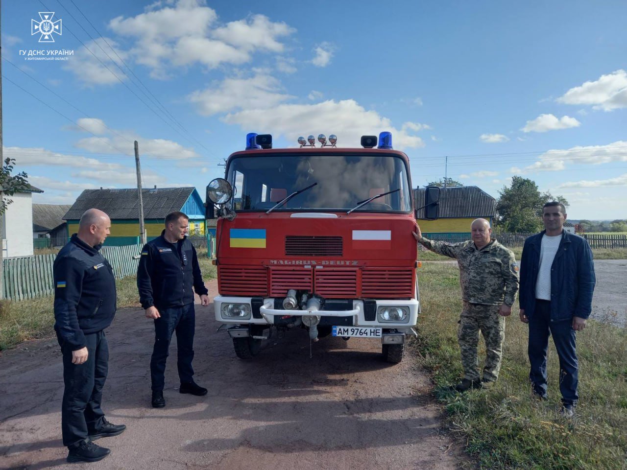 В селі на Житомирщині планують відкрити добровільну пожежну команду