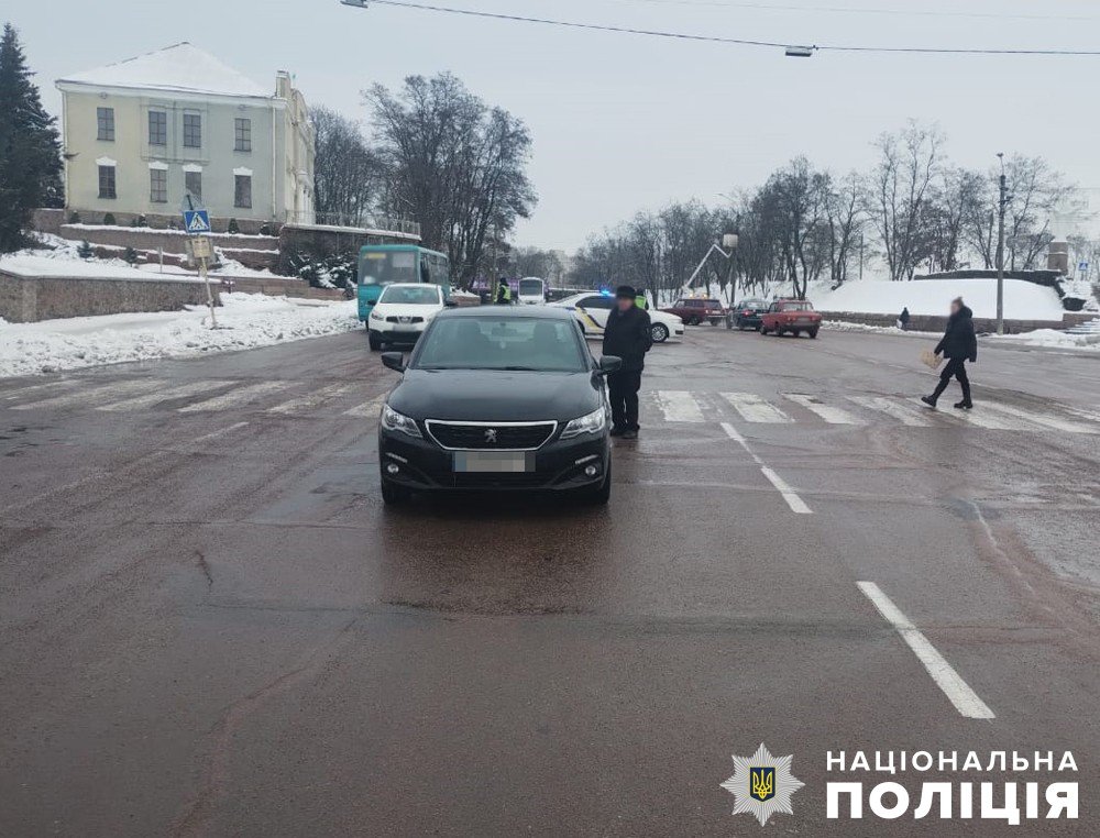 На Житомирщині в ДТП травмувалася жінка 