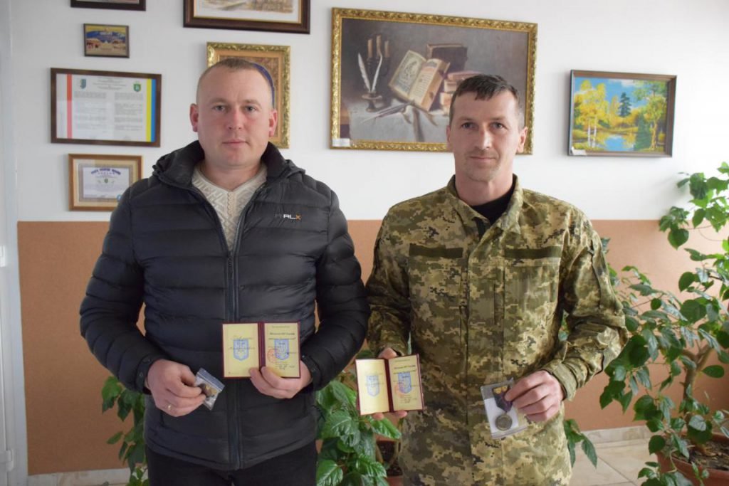 Нагороди для захисників України з Олевської громади
