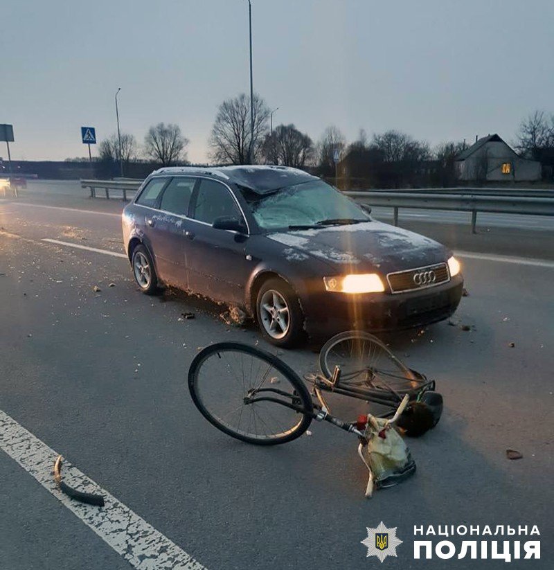 У ДТП на Житомирщині загинув велосипедист