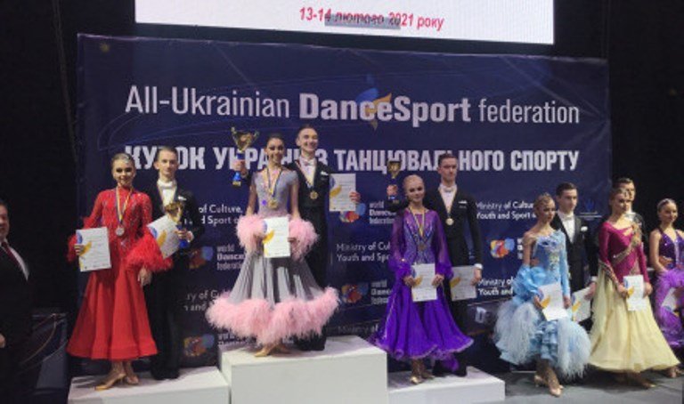 Пара з Житомира виборола Національний Кубок України з танцювального спорту