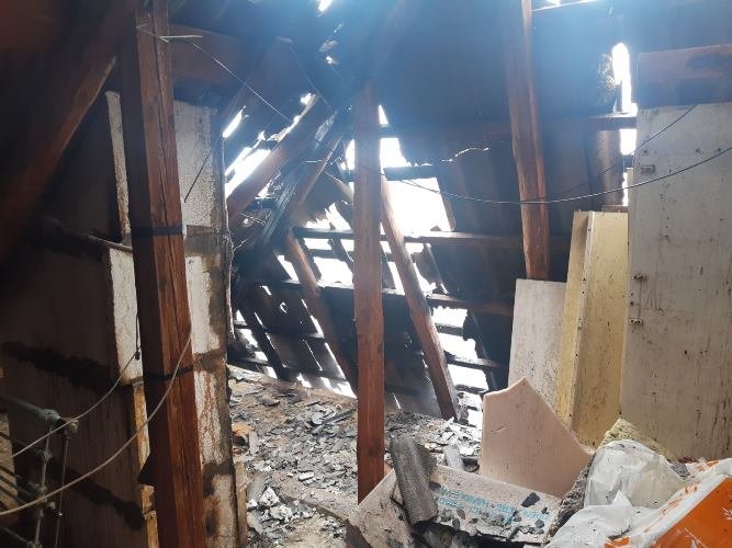 На Житомирщині вогнеборці врятували від знищення вогнем два житлових будинки