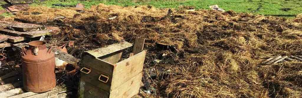 На Житомирщині загасили сінник та врятували дім