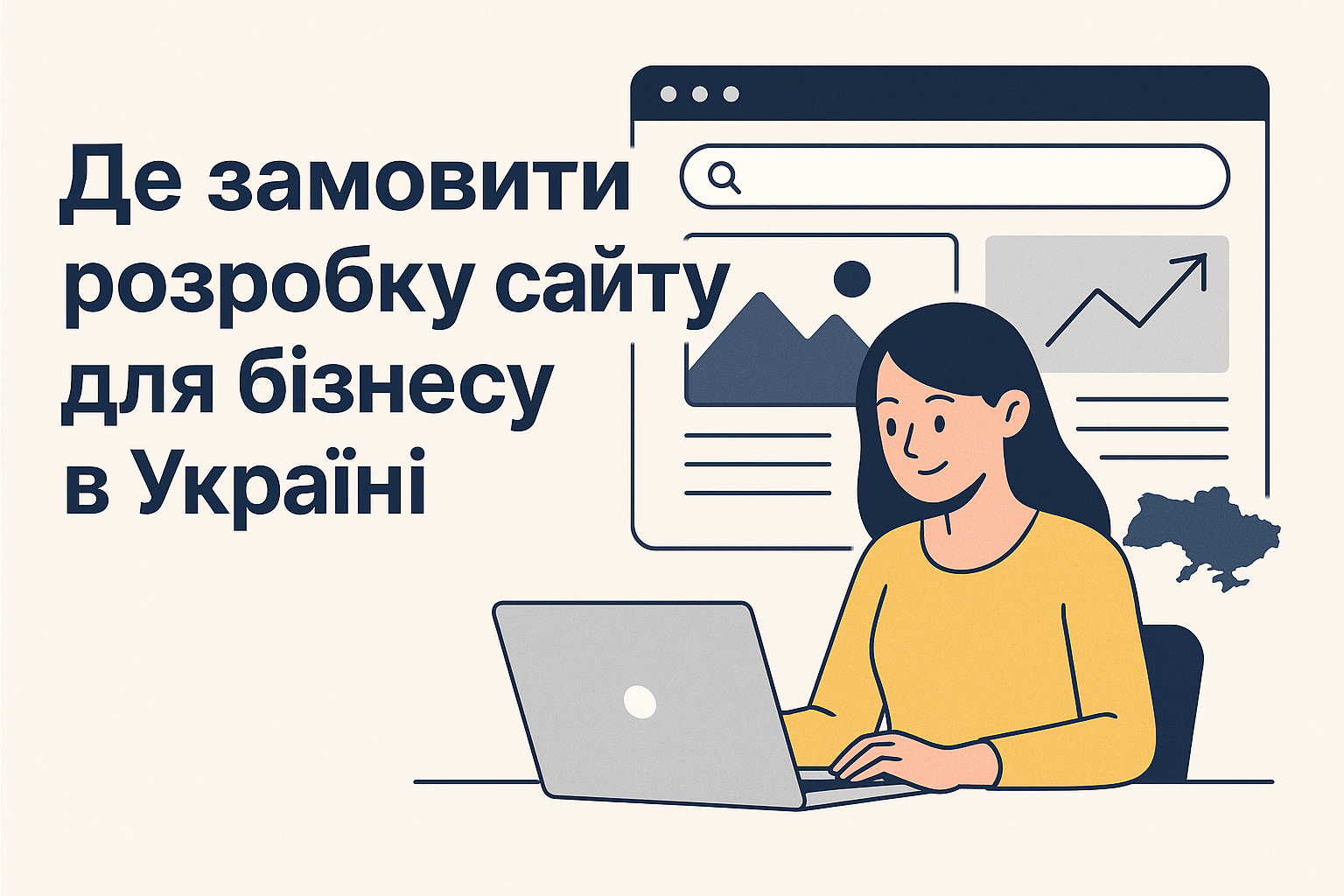 Де замовити розробку сайту для бізнесу в Україні